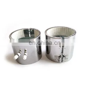 220v 200w 300w 400w Industrial Electric Extruder Barrel 800 Celsius Ceramic Heater With Spring thumbnail-5