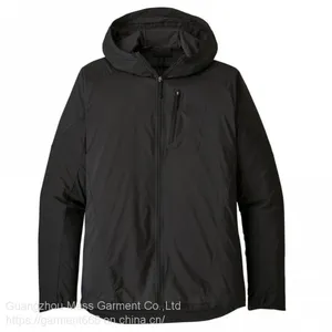 2021 New Hot Sale High Quality 100% Polyester Fiber Reflective Zipper 100% Polyester Zippered Chest Pocket Breathable Ultra Light Air Jacket thumbnail-2