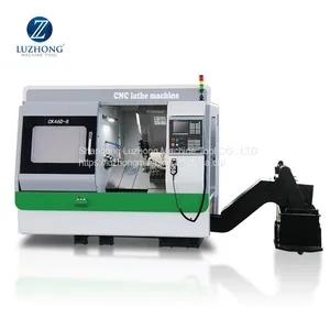 CK46D-8 Horizontal Metal High Speed Power Unit Precision Slant Bed CNC Turning Center thumbnail-1