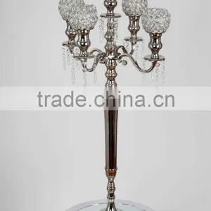 Chrome Plated Candelabra for Weddings And Parties thumbnail-5