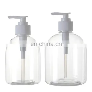 250ML Hand Sanitizer Bottle Empty Clear Plastic Pet 500ml Pump Bottle thumbnail-1