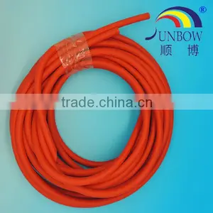 Sunbow High Temperature Resistant 7.0KV Soft Silicone Rubber Glassfiber Sleeving (Inner Silicone RUBBER and Outer Fiber) thumbnail-6