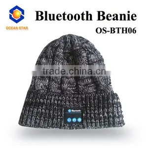 Bluetooth Beanie Hat Factory Custom Beanie Hat for Calling thumbnail-1