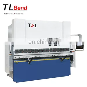 T&L Brand WE67K 100T4000 CNC Electro-hydraulic Cnc Press Brake Machine thumbnail-1