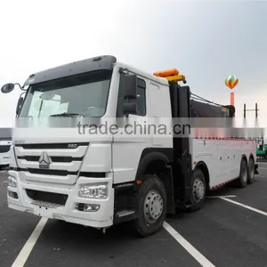 HOWO 8x4 Road Wrecker Truck With Good Price for Sale 008615826750255 (Whatsapp) thumbnail-1