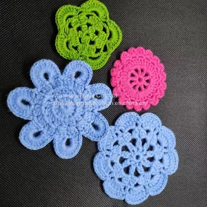 Handcraft Garment Accessories Handmade Cotton Appliques thumbnail-2
