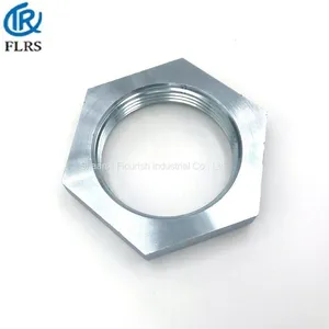 Zinc Plated Carbon Steel DIN431 Galvanized Hex Thin Nut thumbnail-1