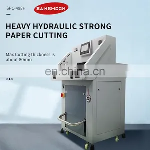 SRL-49E Width Heavy Duty Hydraulic Roll Laminator for 490 mm Paper Laminating Machine thumbnail-3