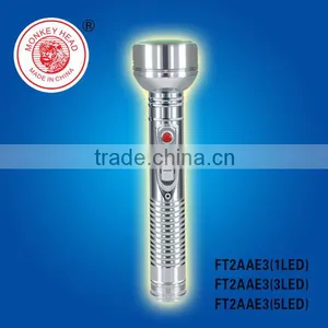 FT2AAE3 Africa Stainless Steel Cheap Mini Led Torch thumbnail-1