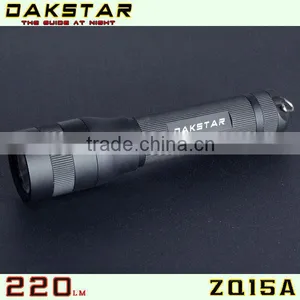 DAKSTAR ZQ15A CREE Q5 220LM 18650 Aluminum Rechargeable LED Highpower Focusing Zoom Focus Flashlight thumbnail-1