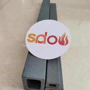 RSiC Kiln Furniture, ReSiC Kiln Furnitures, Recrystallized SiC Ceramic Kiln Parts, RSiC Plate/beam/tube/burner Nozzle/crucible/roller thumbnail-2