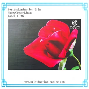 Cross Linen/WT-07:2807 Cold Lamination Film Photo Laminating Film Photo Materials thumbnail-1