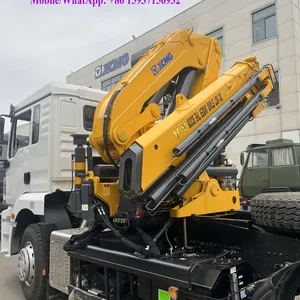 8 Ton Knuckle Boom Crane With Lift Moment Limiter With 4 Extensions，Factory Price Focus Crane Knuckle Boom Crane 8 Ton 10 Ton 12 Ton 20 Ton Hydraulic Truck Crane thumbnail-3