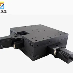 Chuanglai Optoelectronics Precision Electric Integrated Translation Stage XY Two Axis Displacement Stage Optical Experiment Two Dimensional Sliding Table thumbnail-1
