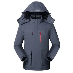 Smart Heated Hardshell Clothing Casual Hiking Cotton-Padded Fashion Warmth Usb Jacket thumbnail-3