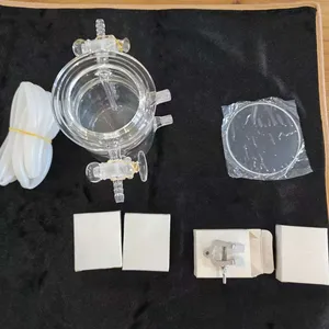 Quartz Reactor for Labratory Quartz Glasses for Chemistry Experiments thumbnail-2