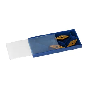 Carbide Insert Plastic Grid Box Tube Packaging With Plastic Lids thumbnail-4