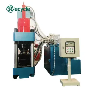 Automatic Sawdust Briquetting Press Metal Chip Briquette Machine for Steel Chip thumbnail-4