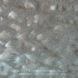 100% Silver Fiber Mesh Knitted Gauze Fabric EMF RFID Shielding Signal Radiation Protection Anti-Static Home Curtain Garments BOLI thumbnail-3