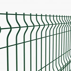 Factory 3D Fence Panels Metal Wire Mesh Fence Wholesale Customized Garden ECO Friendly Barrier thumbnail-4