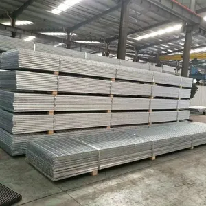 Hot Dipped Galvanized Steel Grating Heavy Duty Metal Grid for Industrial Platform Walkway thumbnail-5