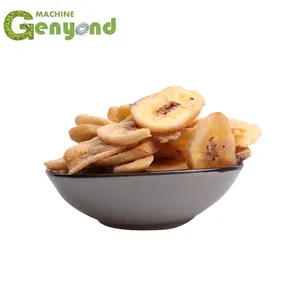 Shanghai Banana Chips Peeling Slicing Frying Packing Plantain Chips Factory Making Equipment for Banana Processing Line thumbnail-5
