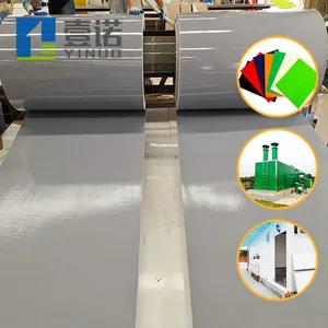 High Strength Corrosion-Resistant FRP Panel Smooth Finish Gel Coated Fiberglass Roll for Truck Body RV VAN Cargo FRP Panel thumbnail-1