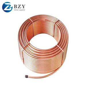 ASTM C10200 C11000 C12000 Purple Copper Tube Pipes for Air Conditioning Copper Tube thumbnail-4