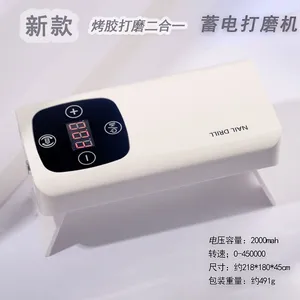 Portable Electric Nail Polisher & Manicure Drill Tool – For Buffing, Shaping, Dead Skin Removal, and Gel Removal Nail Grinder for Removing Dead Skin thumbnail-2