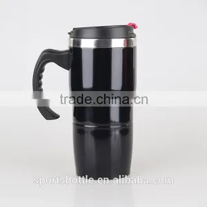Classic Custon Design Double Wall Steal Mug/ Auto Mug With pp Handle thumbnail-6