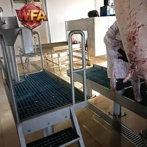 CE Fully Automatic Complete Pig Slaughter Processing Line Evisceration Table Pork Cutting Machine With Installation thumbnail-3
