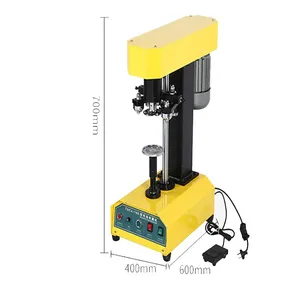 Mo-QDMECH Custom Can Diameter Sealing Machine BZ030 39-150mm Semi Automatic Can Sealer Seaming Capper for Food Beverage Tin Aluminum Can thumbnail-2