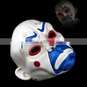 Latest Halloween Mask Joker Robbers Mask Eco-friendly Halloween Resin Mask The Dark Knight Joker Batman Clown Mask thumbnail-1