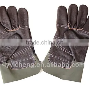 High Quality Cow Split Leather Welding Gloves thumbnail-3