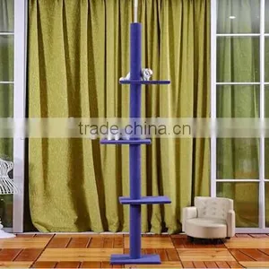 Wood Simple Style Large Cat House,Cat Trees/ Cat Toy Cat Catnip thumbnail-1