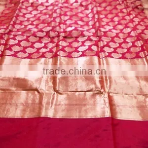 Silk Saree, Banarasi Handloom Silk Saree thumbnail-1