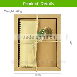 Eco Friendly Stationery Good Teacher Gifts Wholesale Packed in Craft Paper Box thumbnail-3