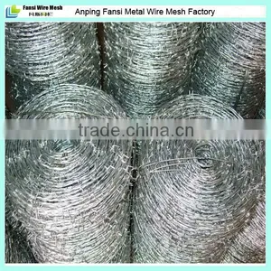 Stainless Steel Security Electro Galvanized Barbed Wire thumbnail-1