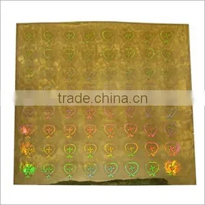 Factory Price Hot Selling Custom Anti-fake Silver Hologram Sticker thumbnail-1