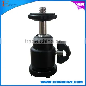 ENZE OEM Factory New Camera Tripod Accessories Mini Tripod Ball Head With Hotshoe for Camera thumbnail-2