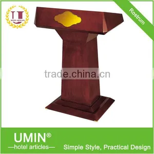 Hotel Wooden Rostrum Design thumbnail-1
