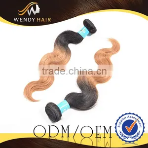 8a Ombre Color 12in- 30in Indian Virgin Remy Body Wave Hair Extension thumbnail-2