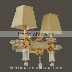 Crystal Brass Wall Lamp for Living Room/hotel WL51225-2 thumbnail-1