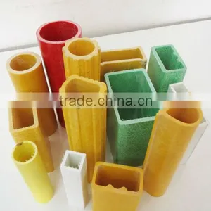 High Strength Pultruded Fiberglass GRP Round Tube, Lightweight, Non-conductive thumbnail-2