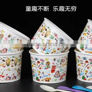 16oz Hot Sale Disposable Cheap Bowl Paper Cup thumbnail-4