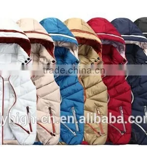 High Quality Winter Custom Padded Jacket Vest thumbnail-1