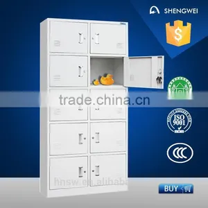 Luoyang Shengwei 10 Doors Steel Almirah Locker Cheap Locker thumbnail-1