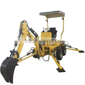 The China Largest Manufacturer for Small Backhoe With Wheel thumbnail-1
