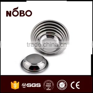 Round Shape Stainless Steel Dinner Plate thumbnail-3