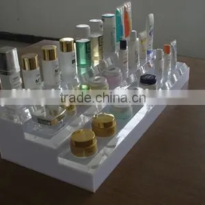 2 Tier Acrylic Display Stand for Makeup thumbnail-1